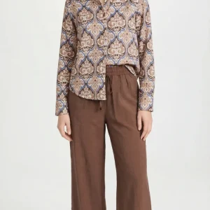 Le pantalon fluide effet lin