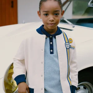 Bonpoint x Porsche Veste Christopher en coton biologique