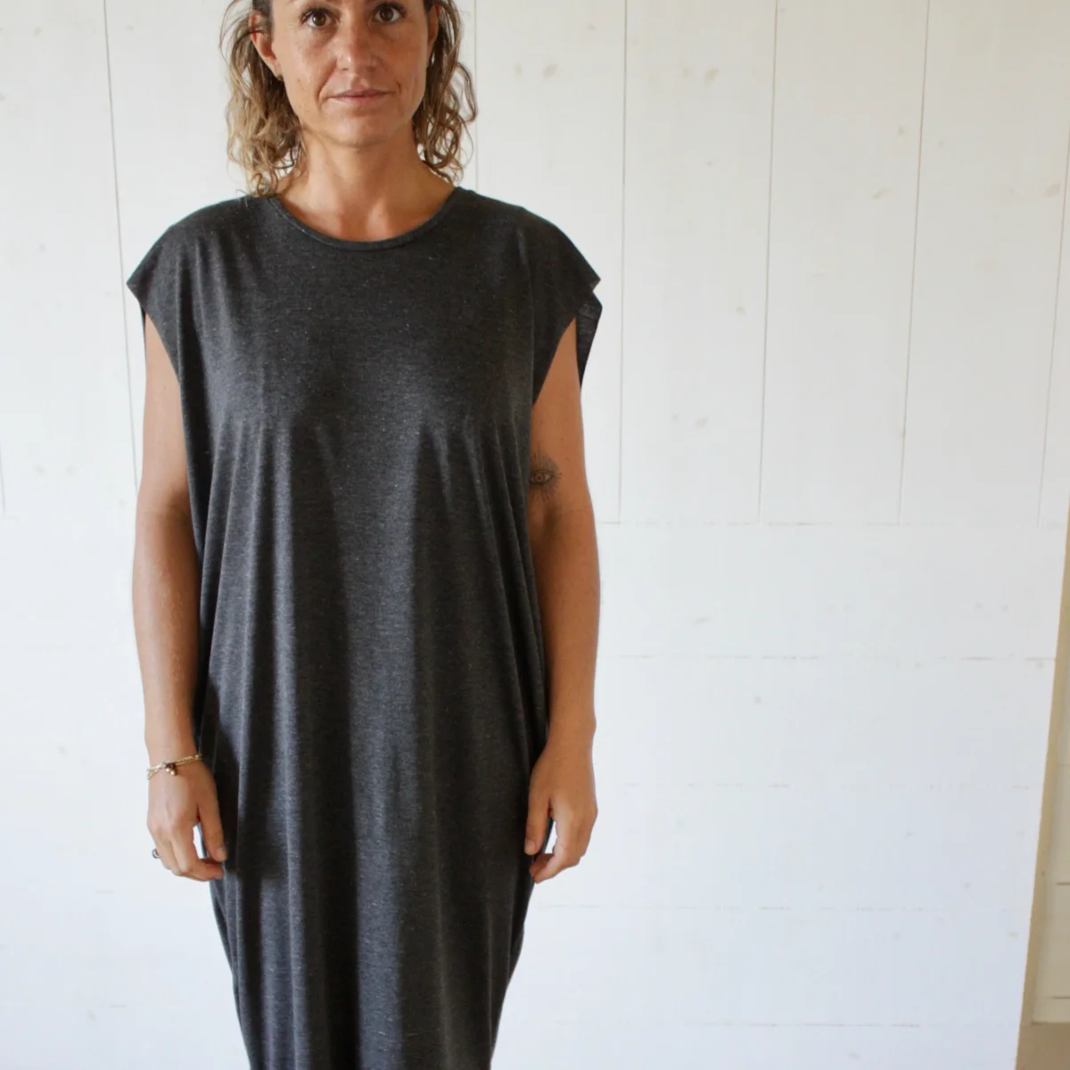 Robe longue plissée Femme I 3 Coloris – Image 5