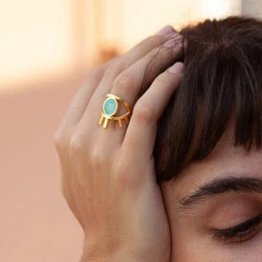 Bague Oeil Ouyouni - Plusieurs coloris – Image 3