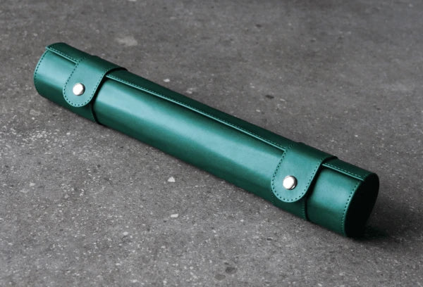 Jeu du Jacquet pliable - Backgammon de voyage en cuir végan – Image 8