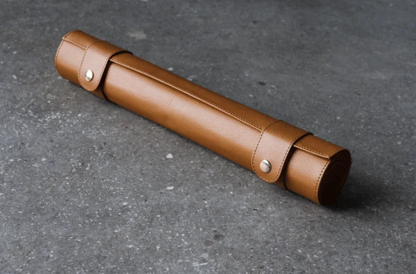 Jeu du Jacquet pliable - Backgammon de voyage en cuir végan – Image 7