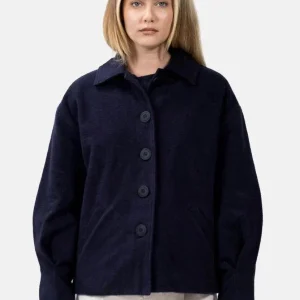 Manteau cocoon noir - Malmö MMX