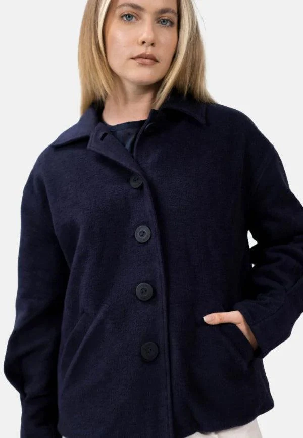 Manteau cocoon noir - Malmö MMX – Image 6