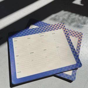 Agenda weekly planneur intemporel - Dragon Skin