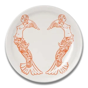 Grande assiette en céramique - Mermaid