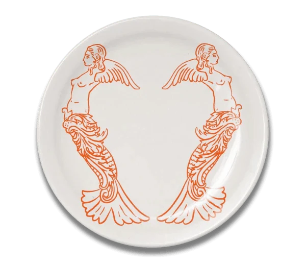 Grande assiette en céramique - Mermaid – Image 2