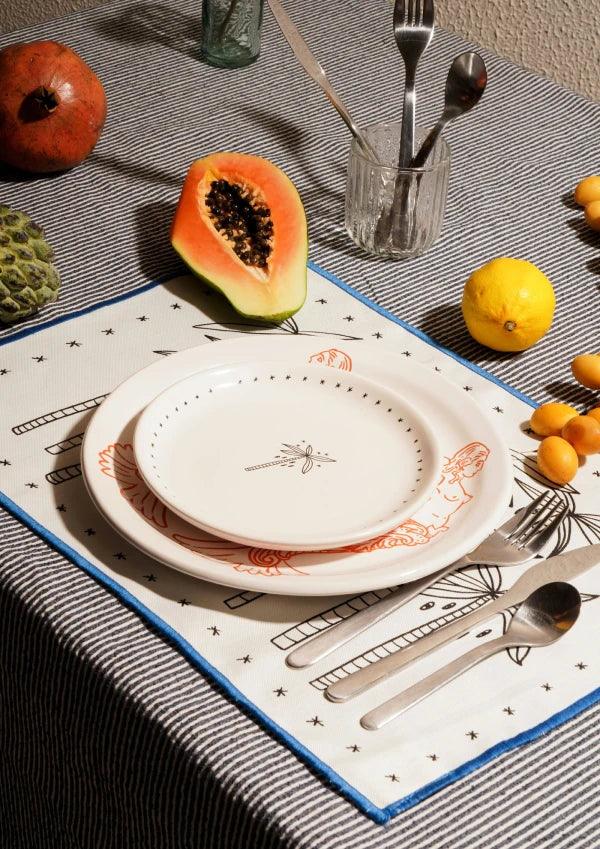 Grande assiette en céramique - Mermaid – Image 4