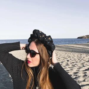 Bandeaux froufrous en lin ou coton