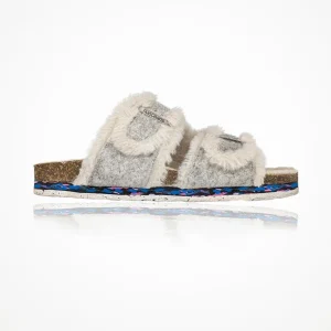 Sandales pour l'hiver style Birkenstock - Fluff