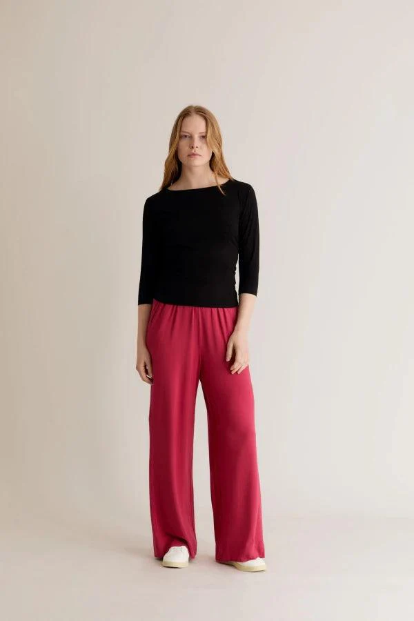 Pantalon rose vegan pour femme - Binita