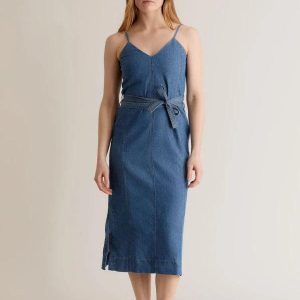 Robe en coton bio mi-lavé - Iman