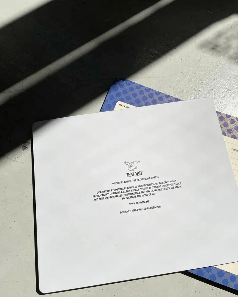 Agenda weekly planneur intemporel - Dragon Skin – Image 8