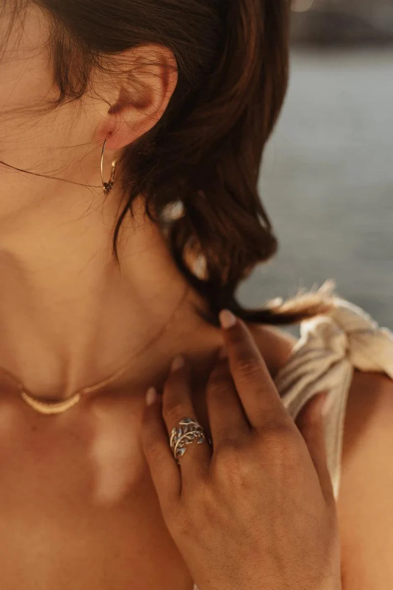 Bague dorée ou argentée - Cérès – Image 4