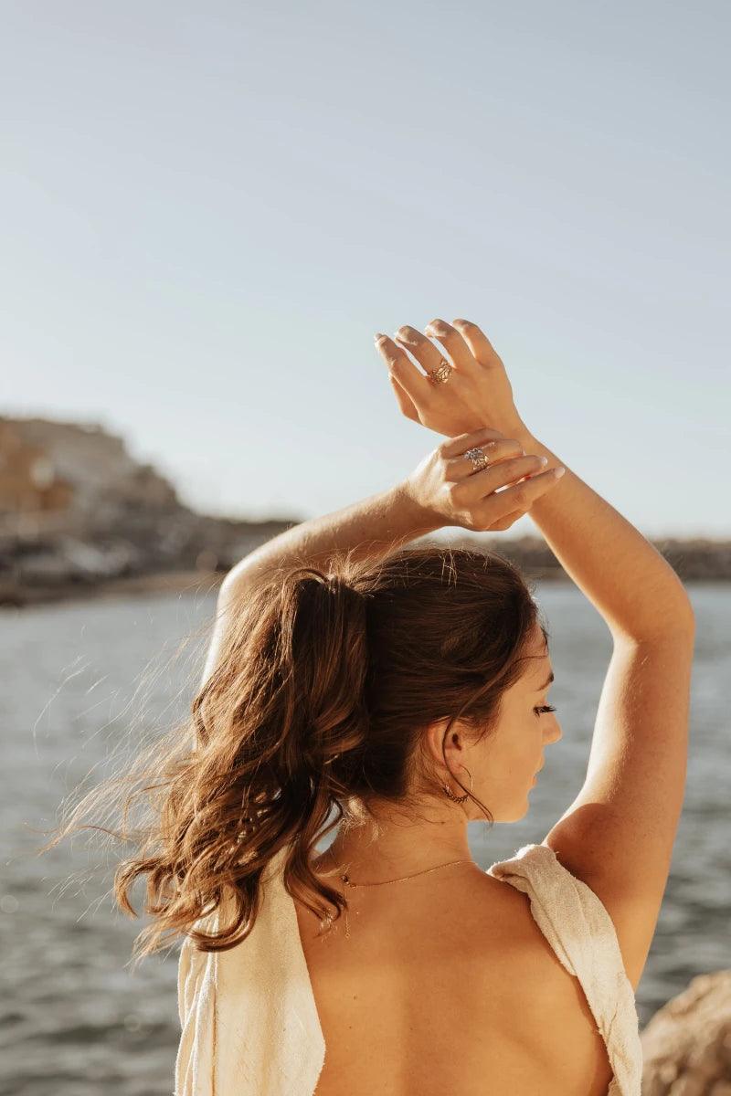 Bague dorée ou argentée - Cérès – Image 5