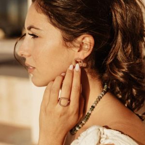 Bague dorée ou argentée - Herm