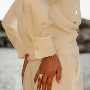 Bague dorée ou argentée - Estia