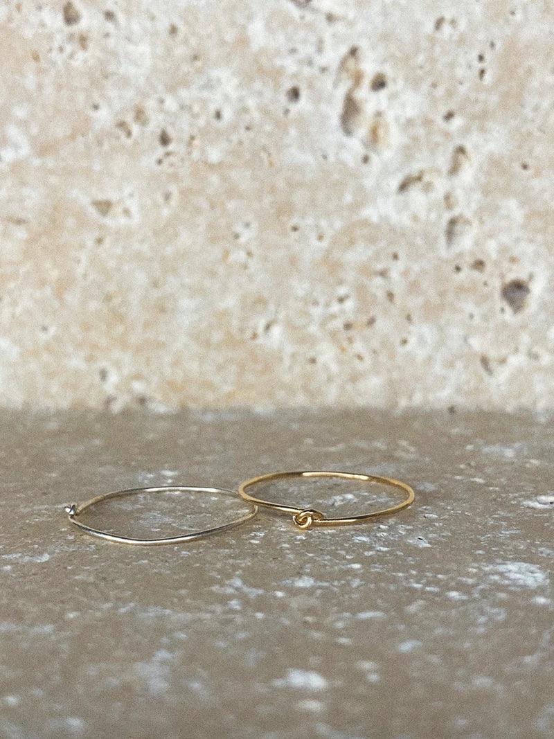 Bague dorée ou argentée - Pur – Image 3