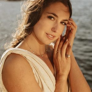 Bague dorée - Stardust