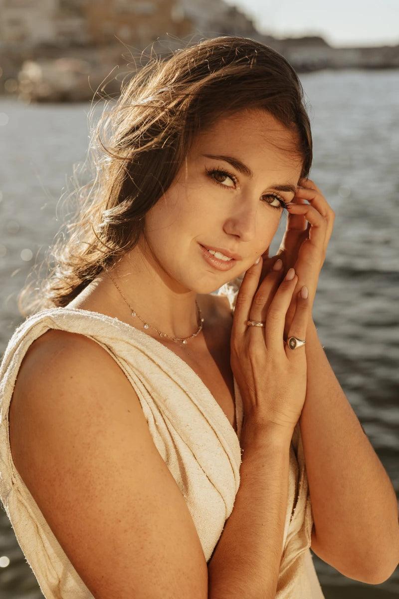 Bague dorée - Stardust