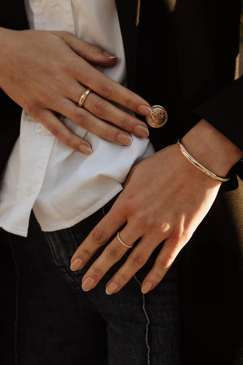 Bague dorée - Stardust – Image 4