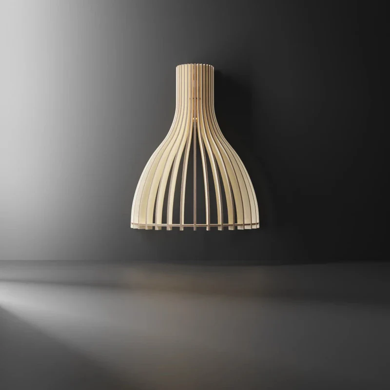 Applique en bois design made in France - Ariel