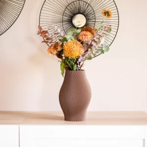 Vase étanche en bois recyclé - Apesenteur