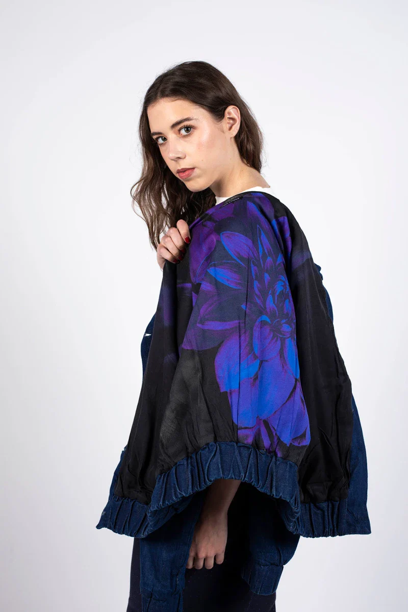 Veste en jean upcyclé - Hailey – Image 3