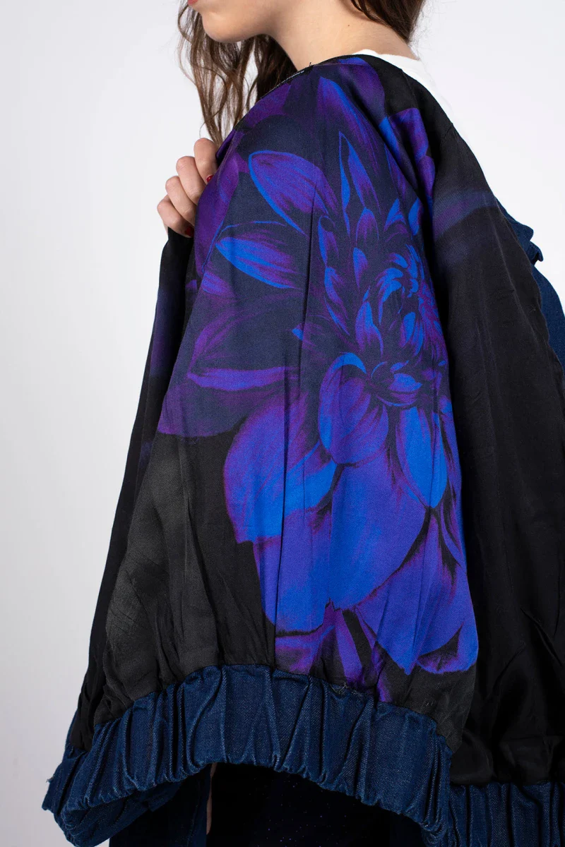 Veste en jean upcyclé - Hailey – Image 7