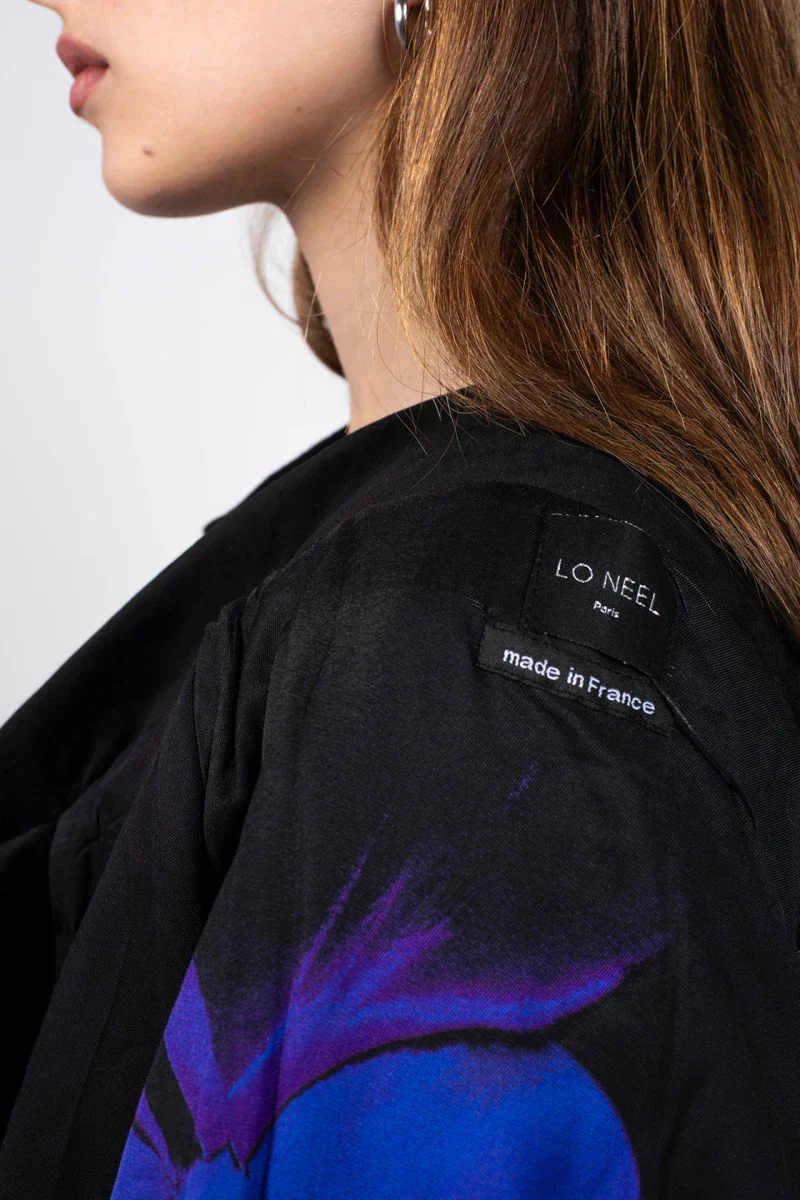 Veste upcyclé - Hailey Velvet – Image 4