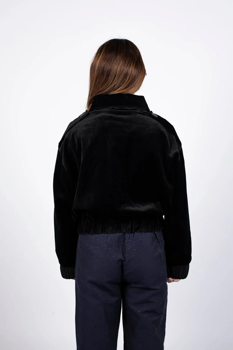 Veste upcyclé - Hailey Velvet – Image 7