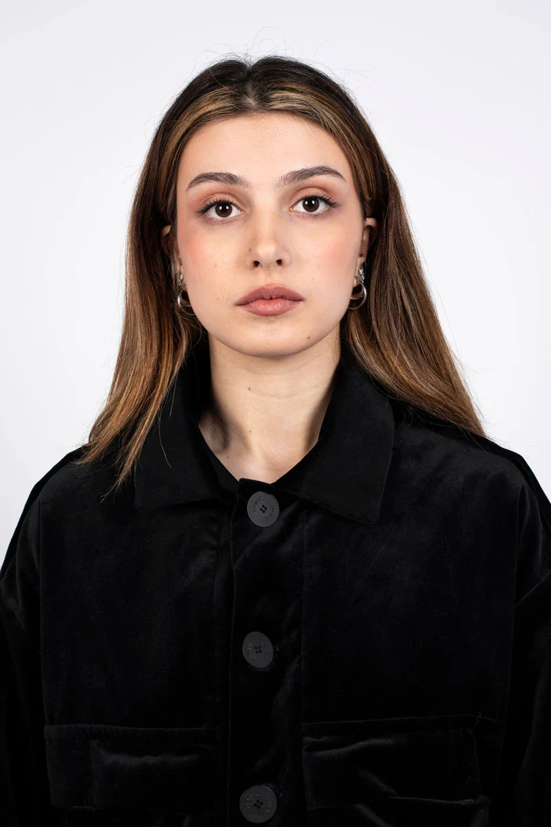 Veste upcyclé - Hailey Velvet – Image 8