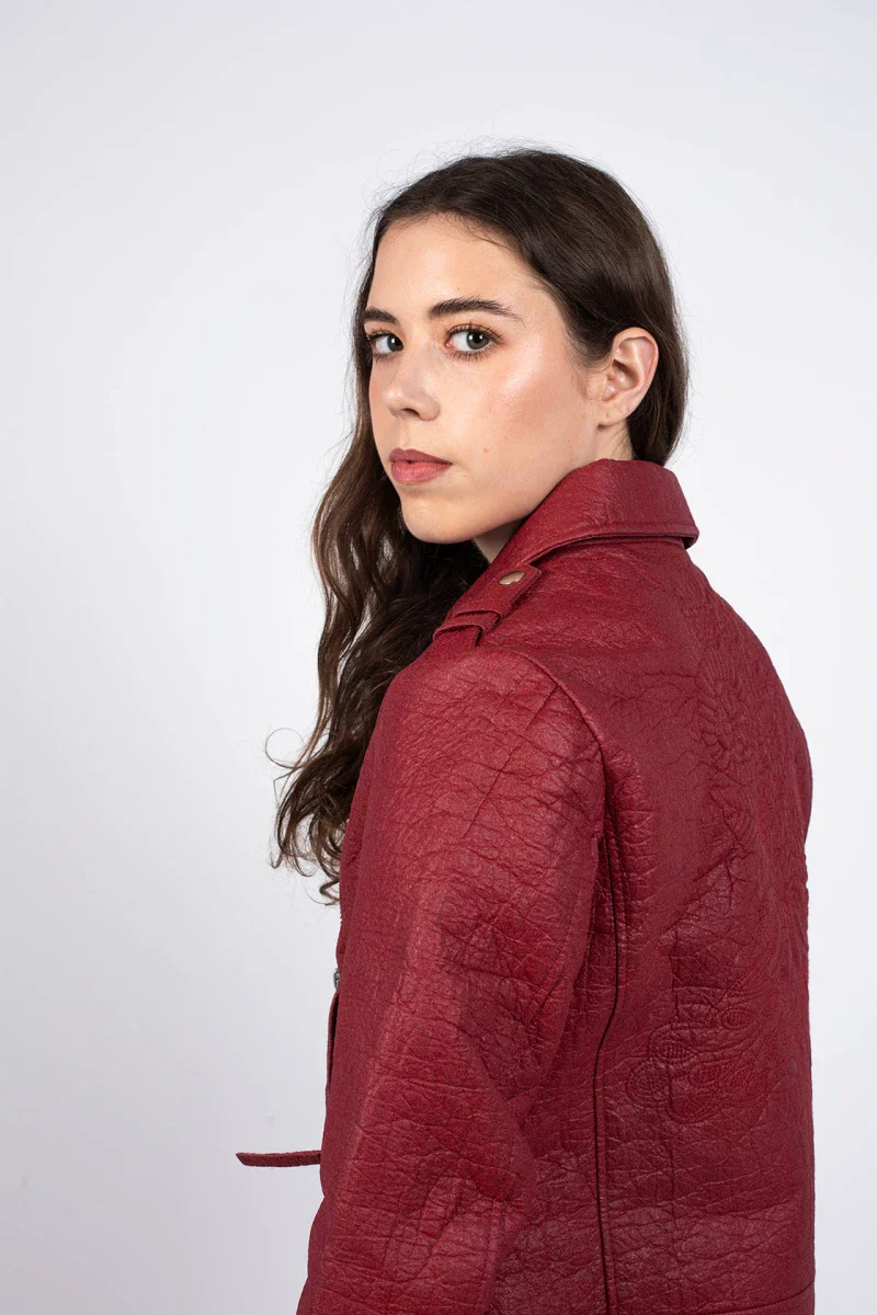 Perfecto rouge en fibre d’ananas bio – Image 7