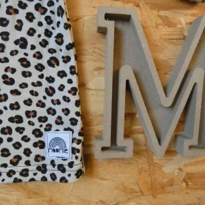 Robe À Manches Longues En Imprimé léopard - Fabriquée En France