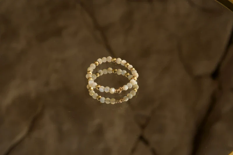 Bague en Nacre - Tiny Stones Candy – Image 3