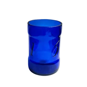 Tasses à café artisanale en verre upcyclé