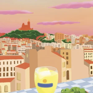 Affiche A3 - Marseille : Bonne mère