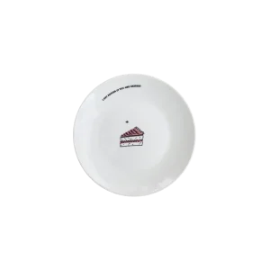Petite assiette en porcelaine Gâteau - Lot de 4
