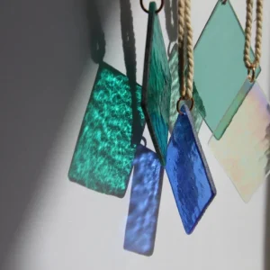 Attrape soleil en verre recyclé fait main