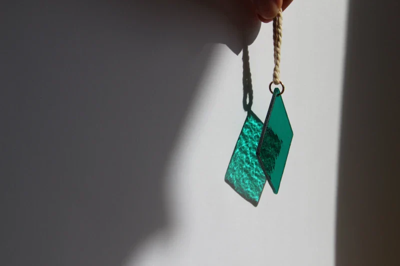 Attrape soleil en verre recyclé fait main – Image 7