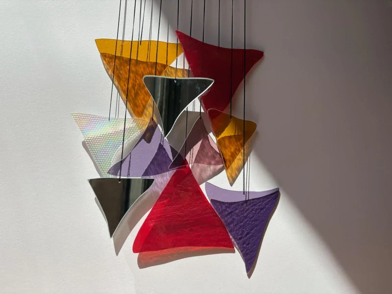 Attrape soleil en verre artisanal inspiré du feu – Image 4