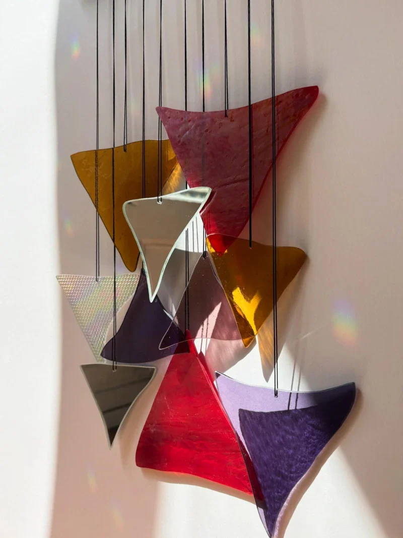 Attrape soleil en verre artisanal inspiré du feu – Image 6