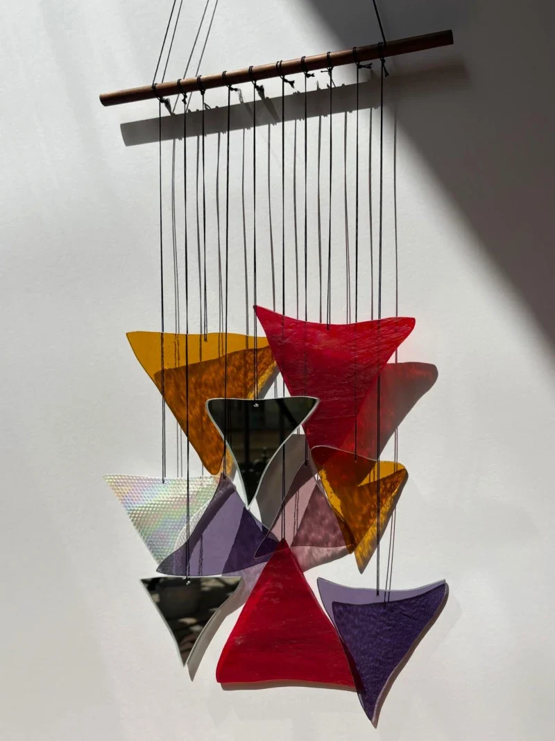 Attrape soleil en verre artisanal inspiré du feu – Image 7