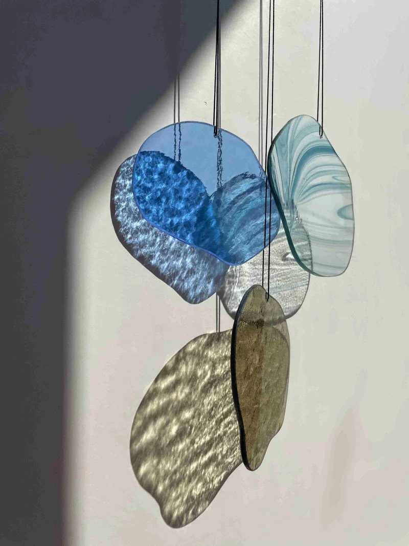 Attrape soleil en verre fait main - Décoration murale – Image 6