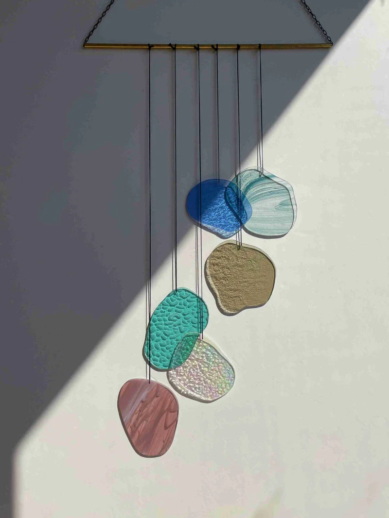 Attrape soleil en verre fait main - Décoration murale – Image 8