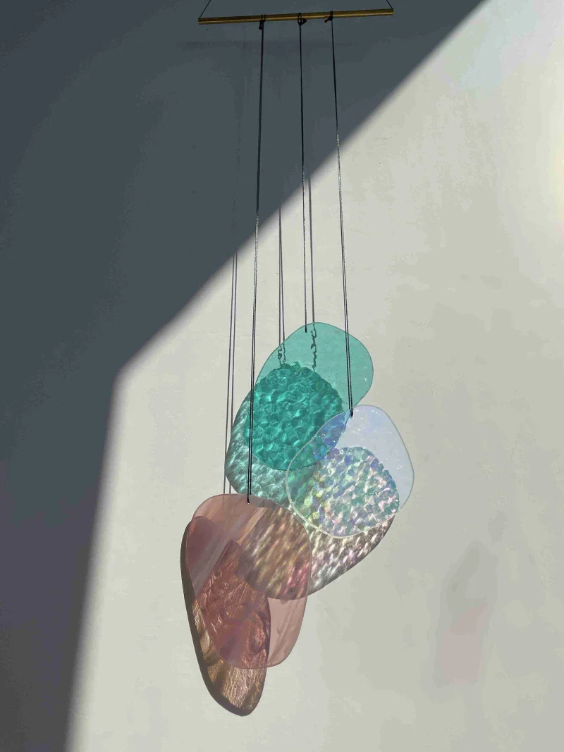 Attrape soleil en verre fait main - Décoration murale – Image 9