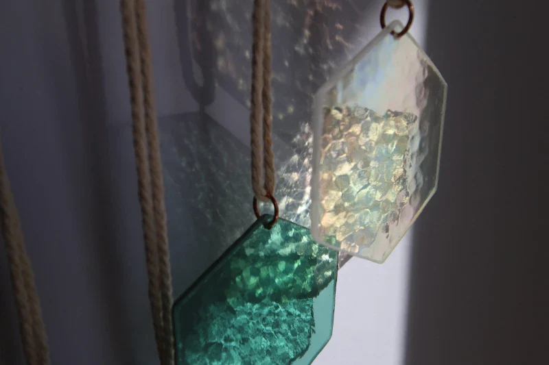 Décoration en verre fait main pour le jardin – Image 8