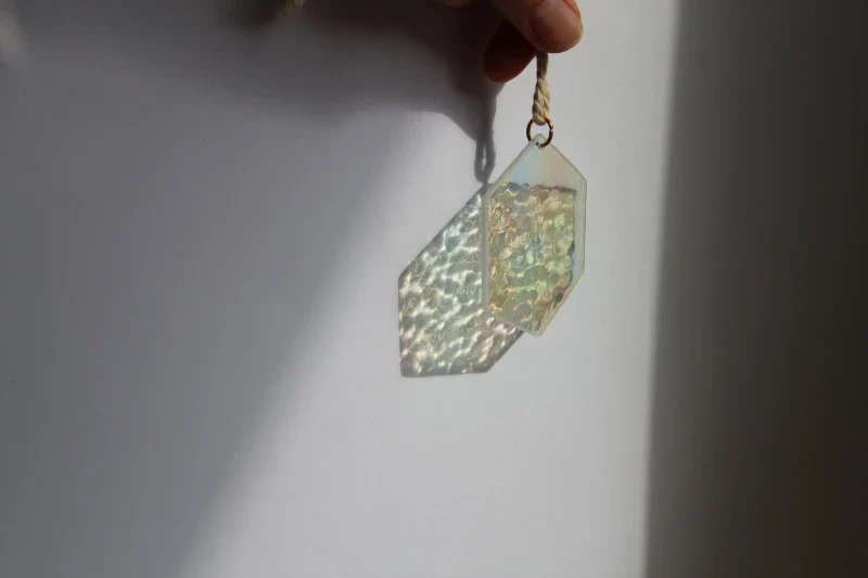 Décoration en verre fait main pour le jardin – Image 9