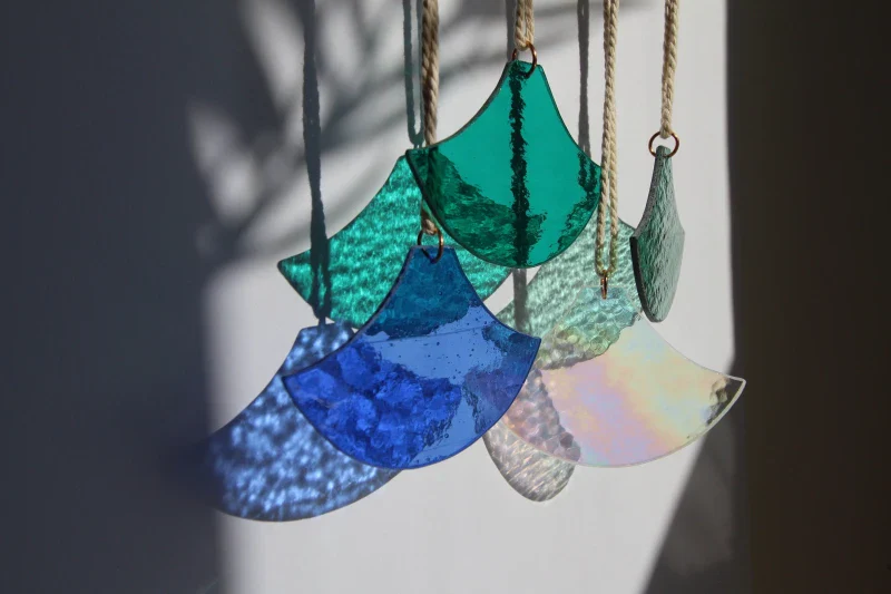 Décoration Murale Artisanale en Verre - Fait Main – Image 2
