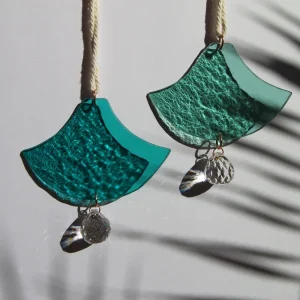 Attrape soleil en verre cathédrale - fait main